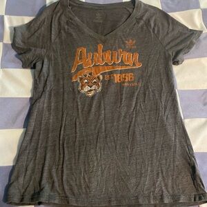 Adidas Women's Charcoal Auburn Graphic Tee